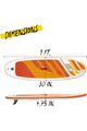BESTWAY | Hydro Force Inflatable Stand Up Paddle Board with Paddle | BES115TOY01499