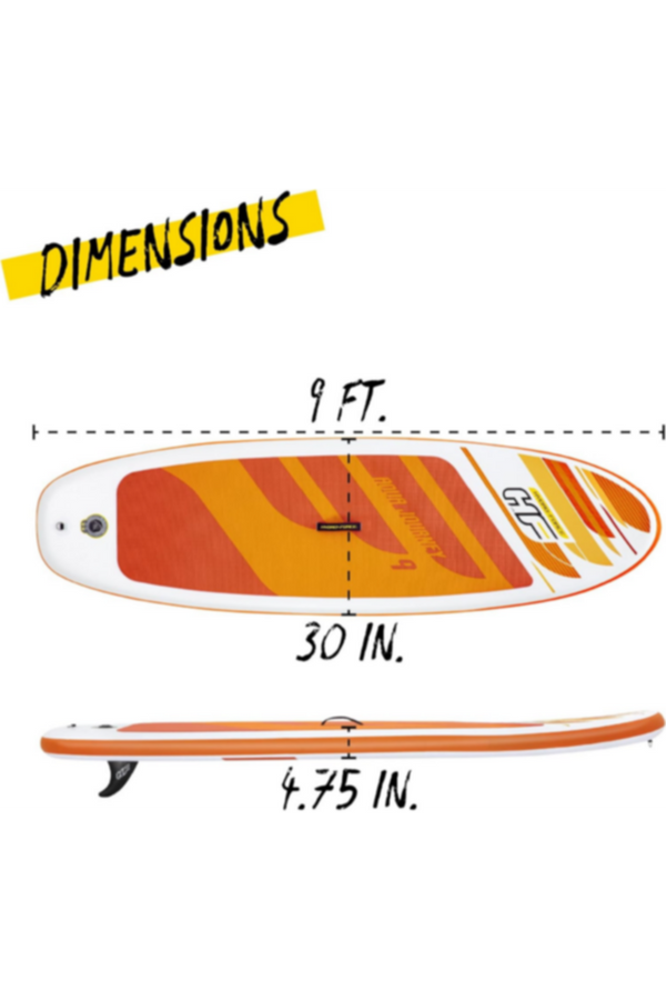 BESTWAY | Hydro Force Inflatable Stand Up Paddle Board with Paddle | BES115TOY01499