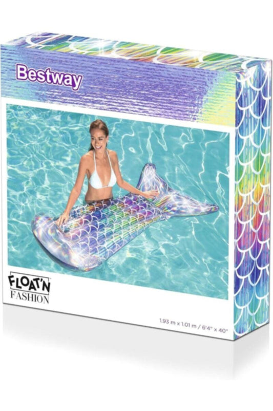 BESTWAY | Iridescent Mermaid Tail Lounge | BES115TOY01551