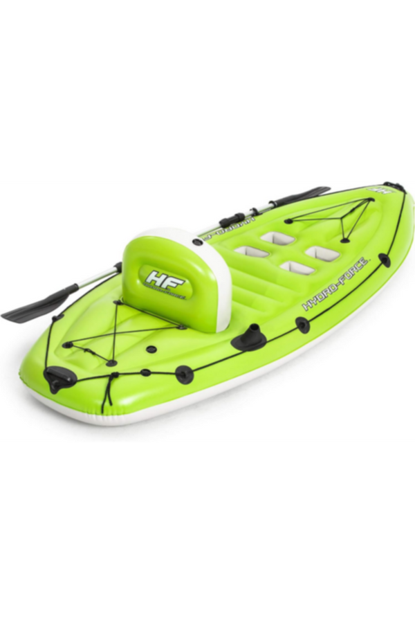 BESTWAY | Koracle Inflatable Boat Set for Fishing with Hand Pump and Paddle | BES115TOY01496