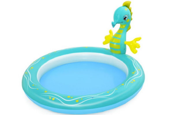 BESTWAY | Seahorse Sprinkler Pool 6â€²2" x 63" x 34"/1.88m x 1.60m x 86cm | BES115TOY01432