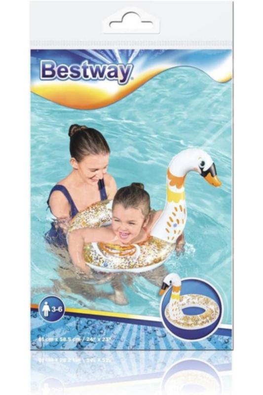 BESTWAY | Shimmer N' Float Swim Ring | BES115TOY01467