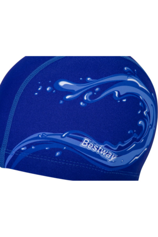 BESTWAY | Sleek N Stretch Premium Textile Swimming Cap Ages 14+ Yrs | 26039