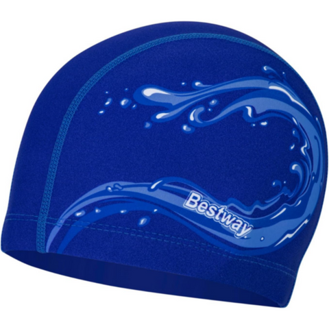 BESTWAY | Sleek N Stretch Premium Textile Swimming Cap Ages 14+ Yrs | 26039