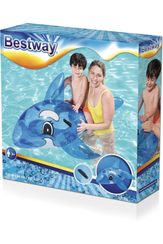BESTWAY | Transparent Whale Rider | BES115TOY00576