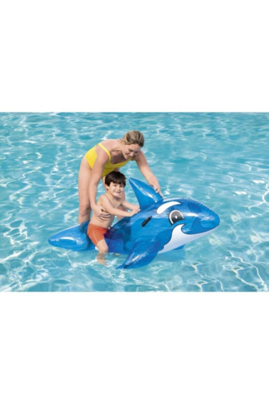 BESTWAY | Transparent Whale Rider | BES115TOY00576