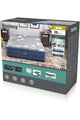 BESTWAY | Tritech Fashion Flock Air Mattress Queen Built-in AC Pump | BES115TOY01586