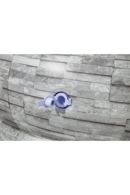 BESTWAY | TruPrint Stone Family Pool | BES115TOY01622