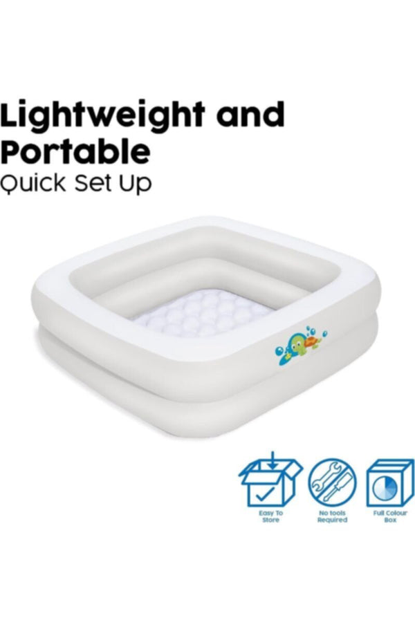 BESTWAY | Up, In & Over Baby Tub 34" x 34" x 10"/86cm x 86cm x 25cm | BES115TOY00590