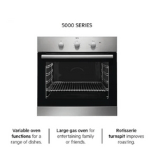 AEG | 5000 Series Built-In Gas Oven Grill 70Ltrs Turnspit Light 50-60Hz 220-240V | BGB101011M