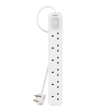 BELKIN | 6 Socket Power Extension With 3M Cable Uk Plug White | SRA005p6af3M