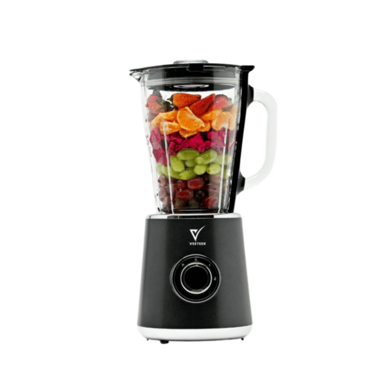 VEETEEK | Stand Blender 1.5Ltrs 500W Glass Jar | BL9003B-CB