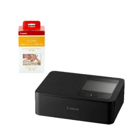 CANON | Selphy Photo Printer Black + Color Ink | CP1500 BKÂ + RP-108 BUNDLE