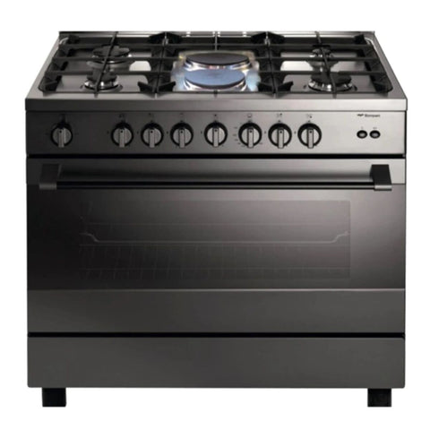 BOMPANI | 4 Gas Burner 90x60cm Cooker with 2 Electric Plates | BO683MK/L