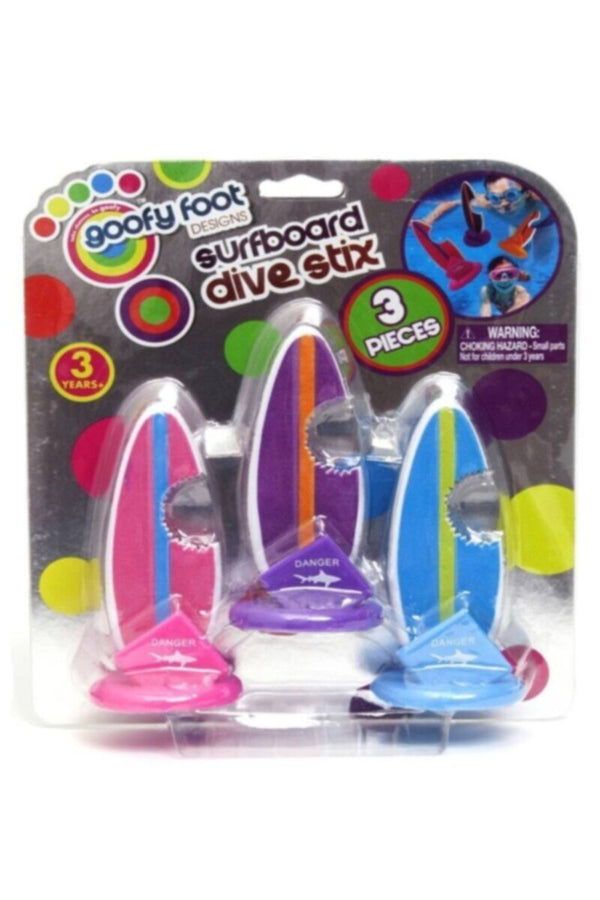 BOLEY | 3Pk Surf Board Dive Stix | 56193B