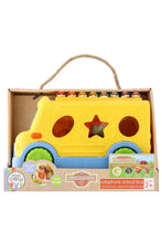 BOLEY | Roo Crew Eco Wood 2.0 - School Bus Xylophone And Shaper Sorter | 58017