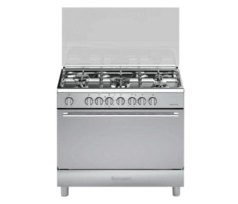 BOMPANI | 5 Gas Burner Cooker With Electric Oven & Grill 90x60cm | BO683ME/L