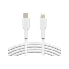 BELKIN | BOOSTâ†‘CHARGEâ„¢ USB-C Lightning Cable 1m/3.3ft Mfi-Certified White for iPhone | CAA003bt1MWH