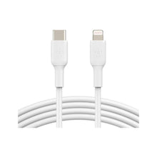 BELKIN | BOOSTâ†‘CHARGEâ„¢ USB-C Lightning Cable 1m/3.3ft Mfi-Certified White for iPhone | CAA003bt1MWH