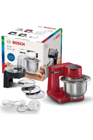 BOSCH | Kitchen Machine 700W Red | MUMS2ER01G