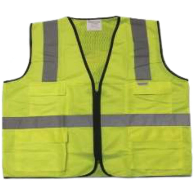 BREAKER | Fabric Net Safety Vest with 4 Pockets | BRK205