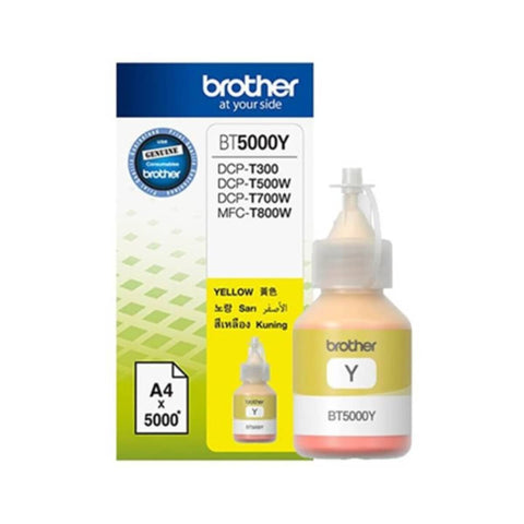 BROTHER | BT5000Y Ink Cartridge - Yellow