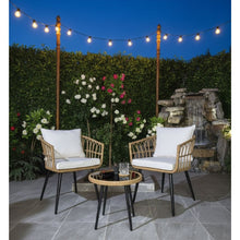 2 Rattan Chairs with Coffee Table | BTT-0017-2025