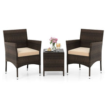 2 Rattan Chairs with Coffee Table | BTT-0018-2025