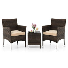 2 Rattan Chairs with Coffee Table | BTT-0018-2025