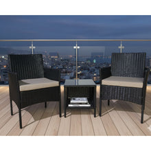 2 Rattan Chairs with Coffee Table | BTT-0018-2025