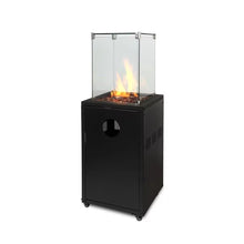 Glass Flame Patio Heater with Glass Stones | BTT-003-2025