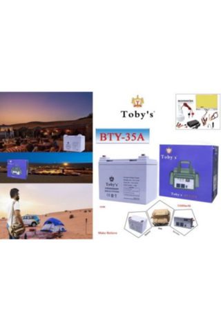 TOBY'S | 35A Portable Power Station | BTY-35A