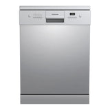 TOSHIBA | Free Standing Dishwasher 60 cm 14 Place Setting Stainless Steel | DW14F7MESSG