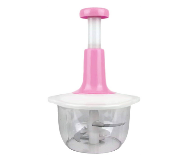 Generic Vegetable food chopper,Handy Manual Chopper,Non-Electric Food Processor & blender with Stainless Steel Blades 2L | JPO6483