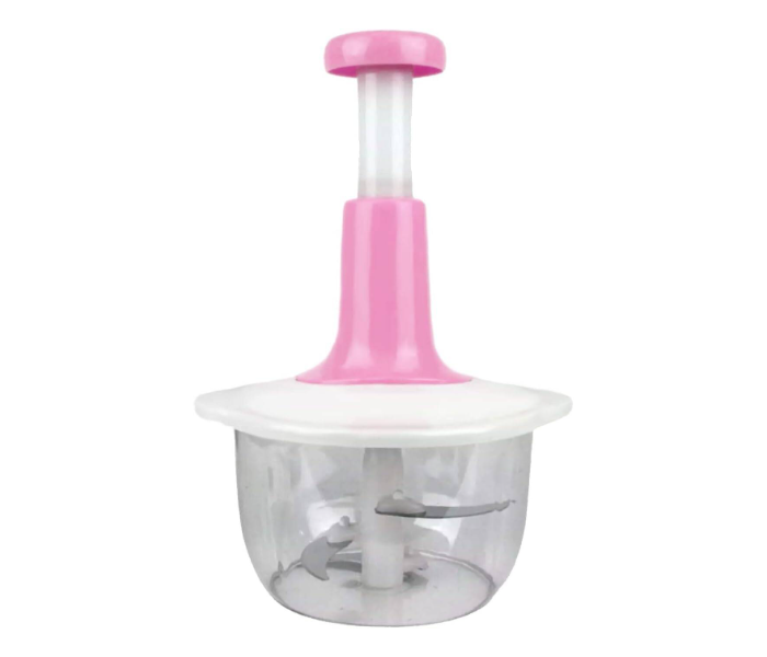 Generic Vegetable food chopper,Handy Manual Chopper,Non-Electric Food Processor & blender with Stainless Steel Blades 2L | JPO6483