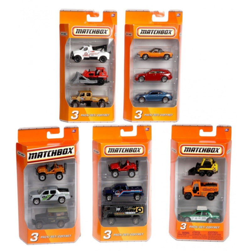 MATCHBOX | 3-Pack Assorted | C3713