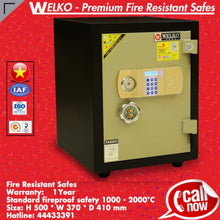 WELKO | Safety Box Fire-Resistant | C50