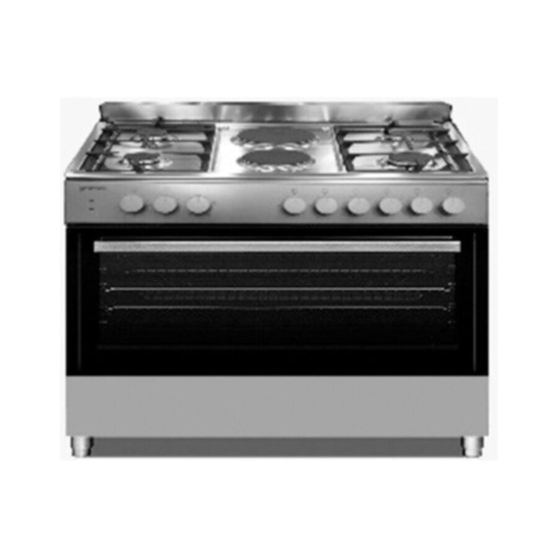 GENERALCO | Cooker 4 Gas B.+ Electric Oven + 2 Hot Plate 90X60 Cm | C904GE