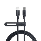 ANKER | 544 USB C to USB C Bio Based Cable 140 W 3ft 0.9 m Black | A80F1H11
