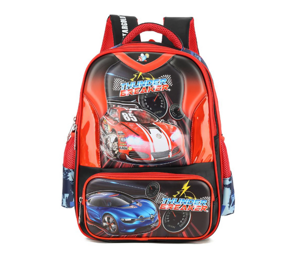 STARGOLD Premium Large Kids Backpack 16 Inch- 3D Cartoon And Hero Design, 41 x 31 x 25 cm - SG-BP223 Black 2 | JPO6444