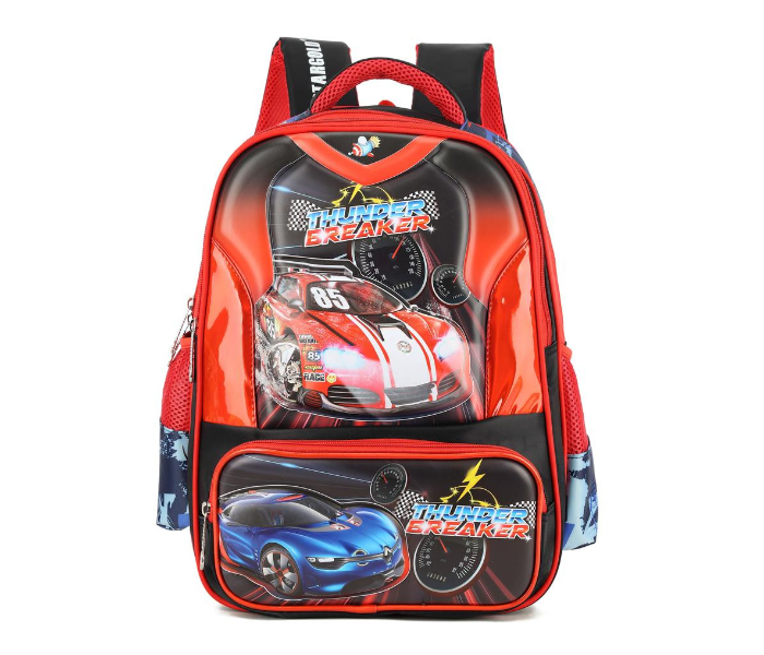 STARGOLD Premium Large Kids Backpack 16 Inch- 3D Cartoon And Hero Design, 41 x 31 x 25 cm - SG-BP223 Black 2 | JPO6444