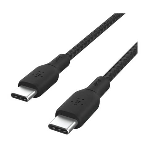 BELKIN | Usb-C To Usb-C Braided Cable 100W Pd 2M Black | CAB014bt2MBK