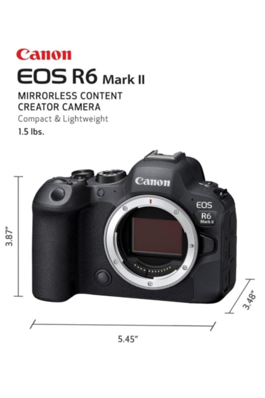 CANON | 20 Megapixels Mirrorless Camera EOS R6 Mark II Body