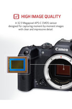 CANON | 32.5MP Mirrorless Camera (18-150 mm Lens, 22.3 x 14.8 mm Sensor + Mount Adapter | EOS R7 18-150mm