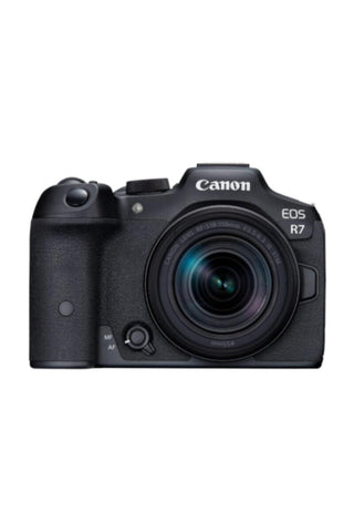 CANON | 32.5MP Mirrorless Camera (18-150 mm Lens, 22.3 x 14.8 mm Sensor + Mount Adapter | EOS R7 18-150mm