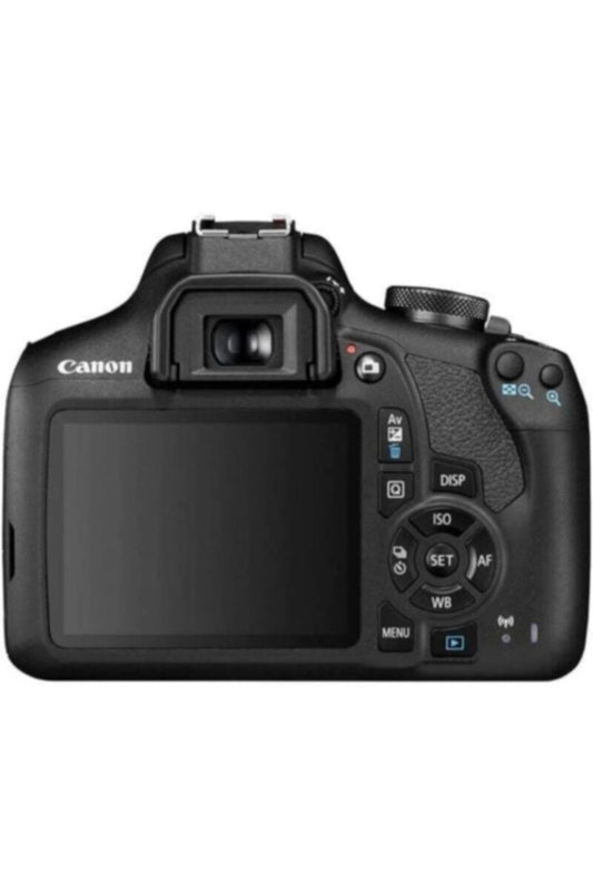 CANON | Digital SLR Camera Body Black + 18-55mm DCIII Kit + EF 50MM 1.8 STM Lens | EOS 2000D