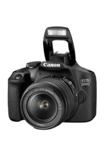 CANON | Digital SLR Camera Body Black + 18-55mm DCIII Kit + EF 50MM 1.8 STM Lens | EOS 2000D