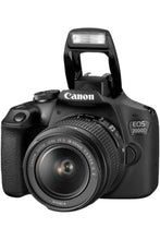 CANON | DSLR Camera and EF-S 18-55 mm f/3.5-5.6 is II Lens Black | EOS 2000D