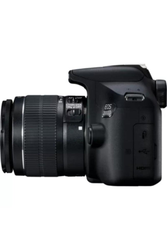CANON | DSLR Camera  EOS 2000D with 18-55mm IS II Lens + EF 75-300mm III Lens