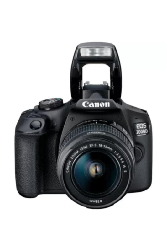 CANON | DSLR Camera  EOS 2000D with 18-55mm IS II Lens + EF 75-300mm III Lens